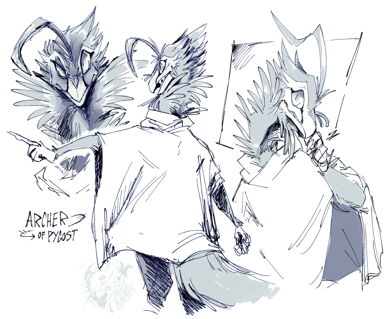 (2022) Archer Sketches | Digital Sketchpage (2022) Archer Sketches | Digital Sketchpage