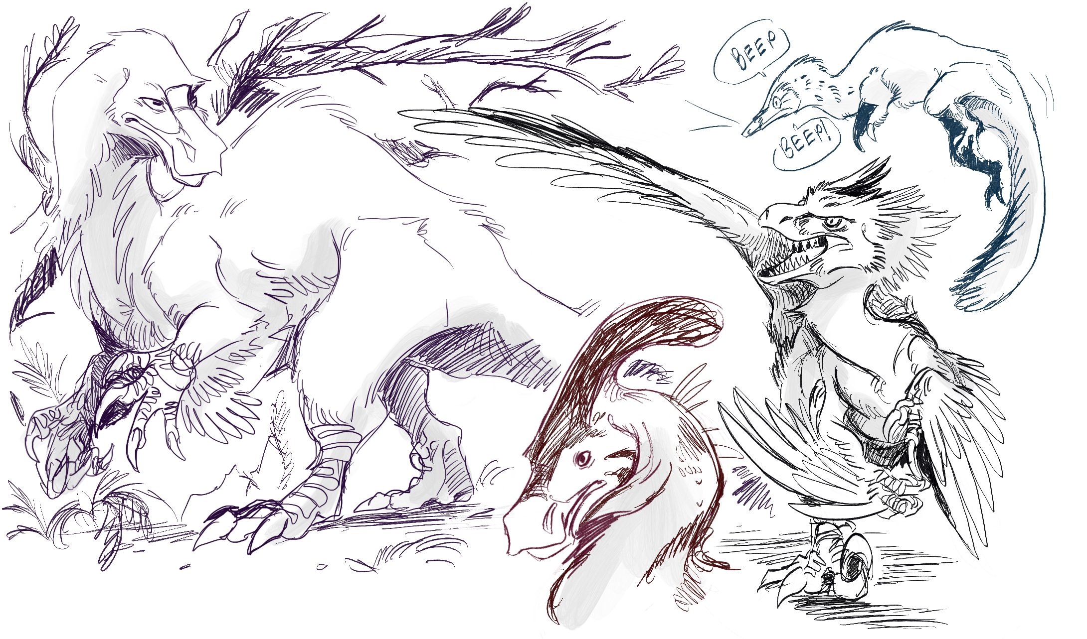 (2022) Dinos Sketches | Digital (2022) Dinos Sketches | Digital