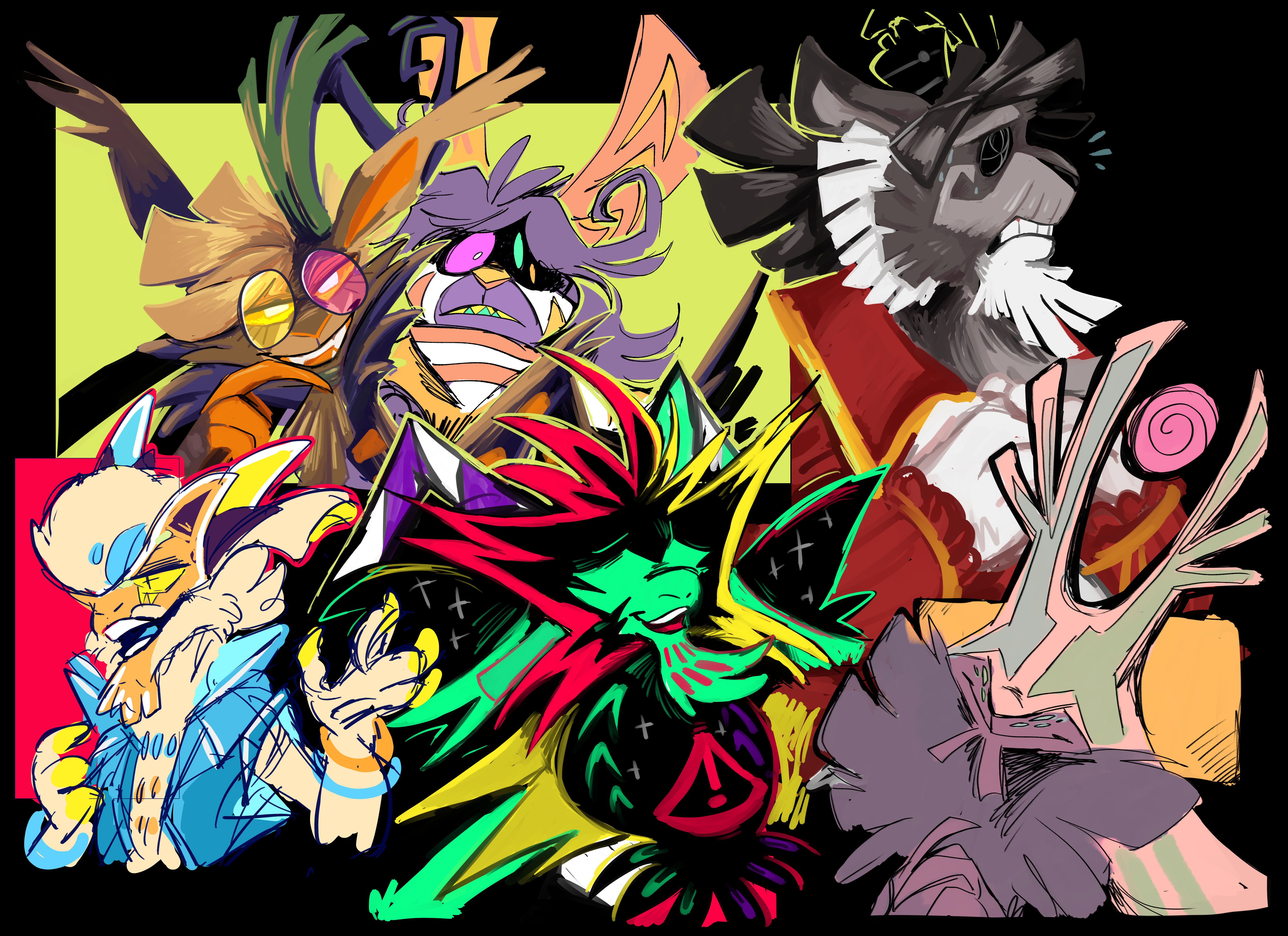 (2022) OCs Doodles | Digital (2022) OCs Doodles | Digital