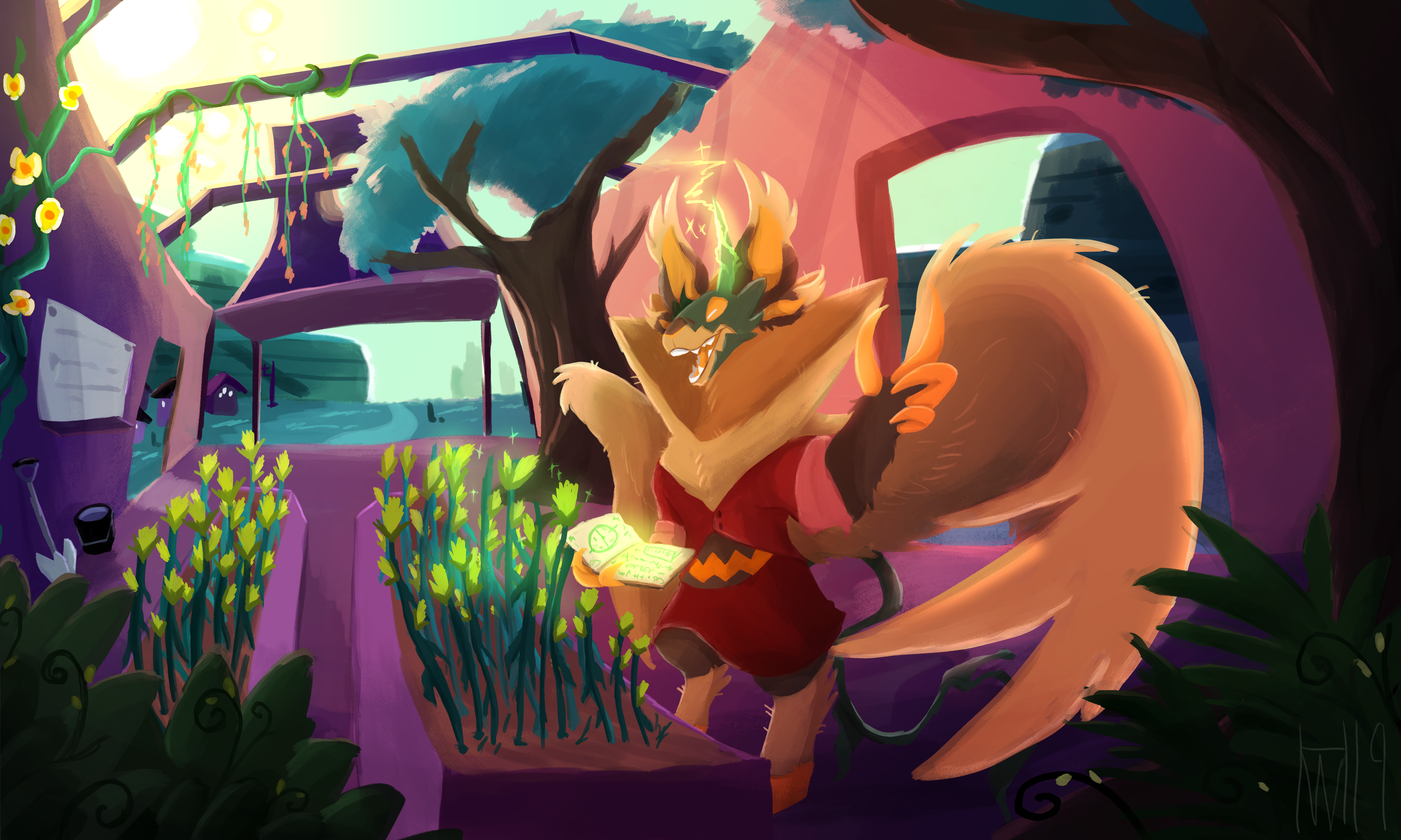 (2019) Sabril Magic Garden | Digital